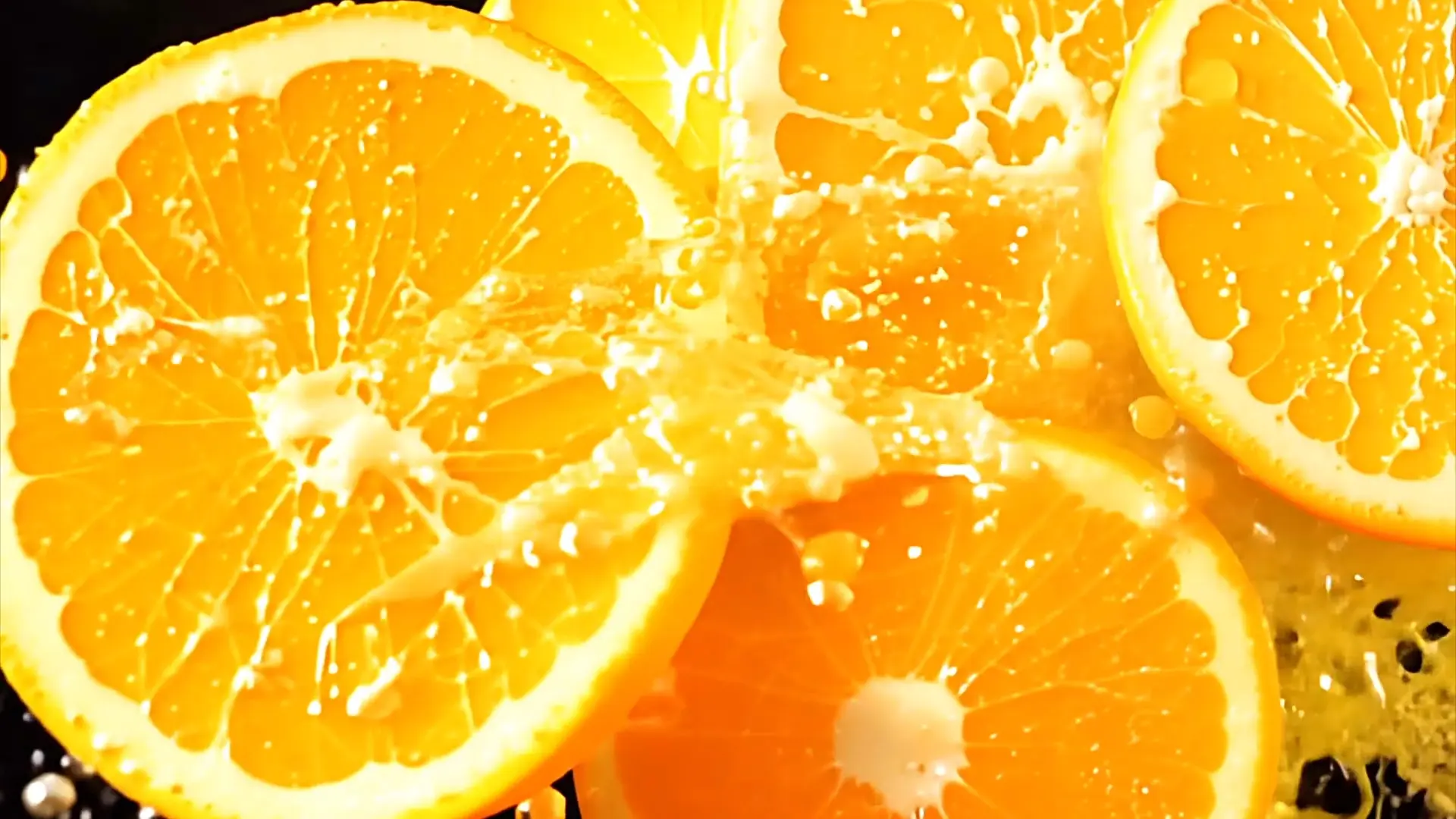 Refreshing Citrus Burst Video Transition for Creative Projects